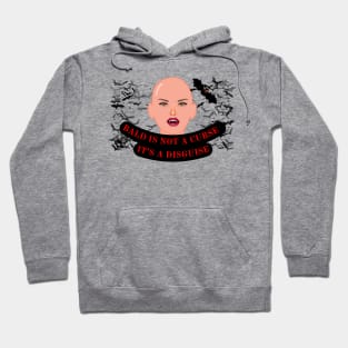 Bald Halloween Curse Hoodie